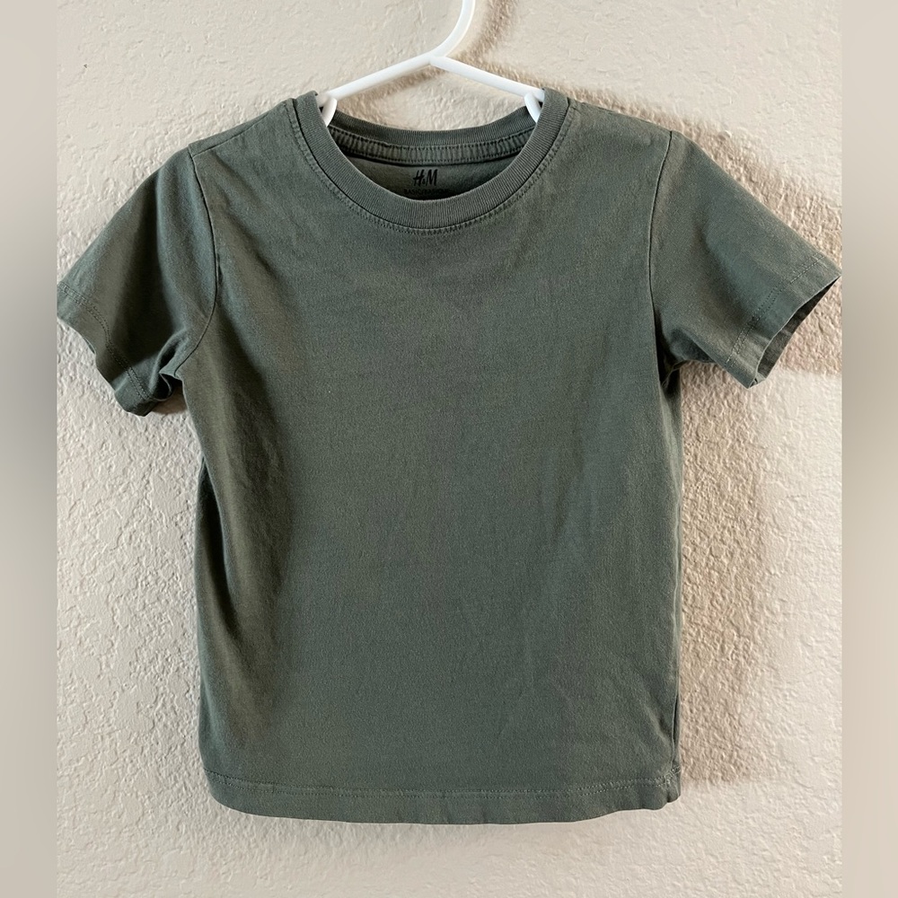 Green shirt